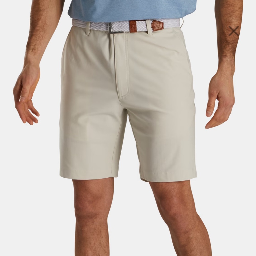 FOOTJOY GOLF SHORTS LIGHTWEIGHT 9” inseam TAN FJ BAY HILL ARNOLD PALMER MEN’S 36